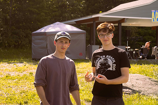 Wolfgang Balga and Asher Hall (Passing grade)